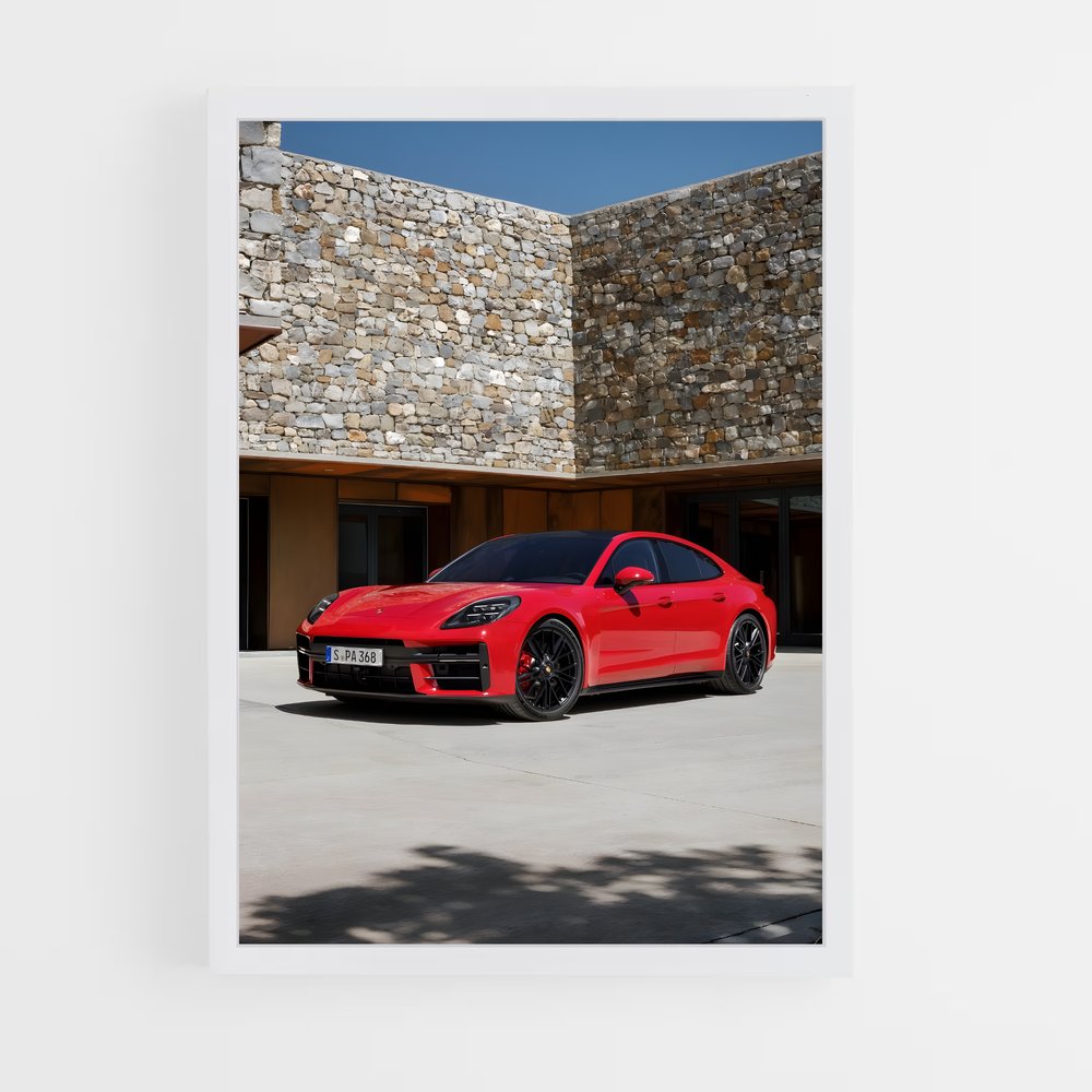 Poster Porsche Panamera Dream (vue 3)